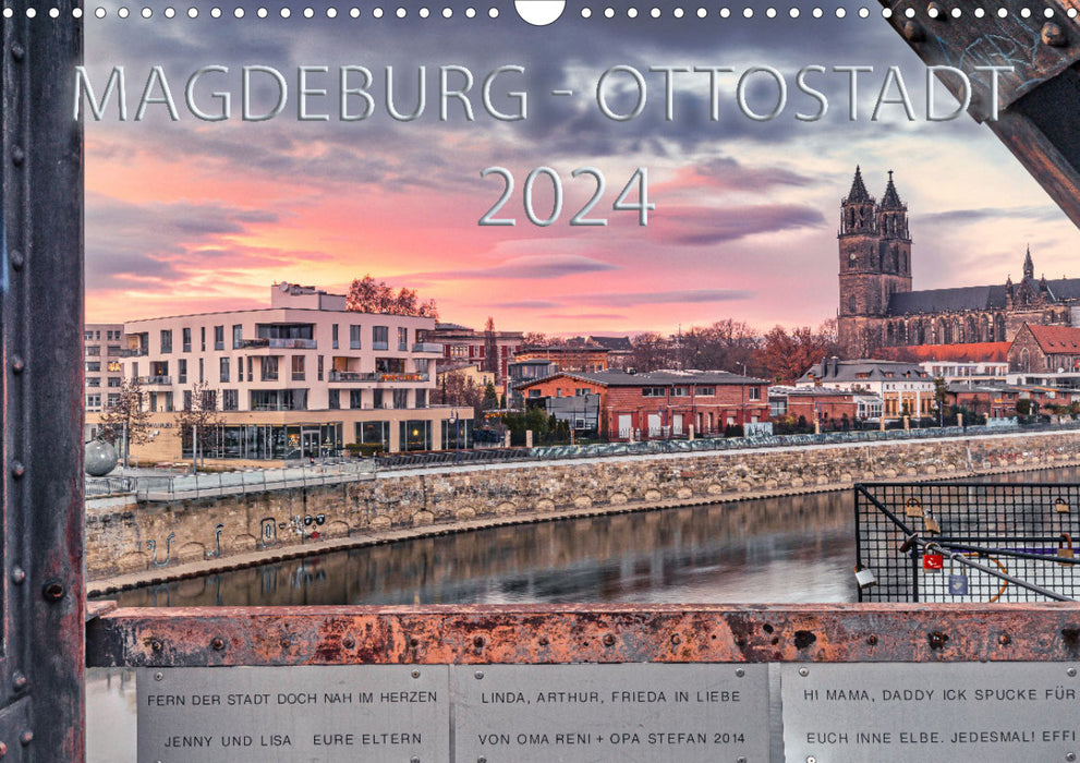 Magdeburg - Ottostadt (CALVENDO wall calendar 2024) 