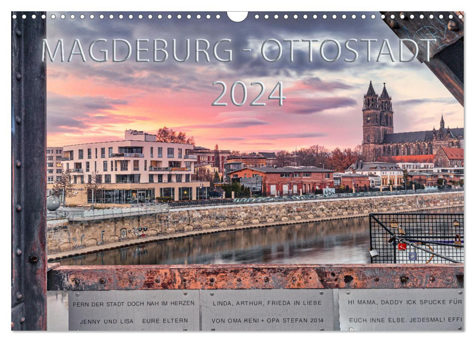 Magdeburg - Ottostadt (CALVENDO Wandkalender 2024)