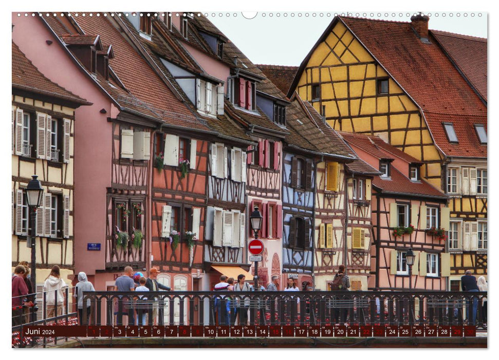 Alsace (Calendrier mural CALVENDO 2024) 