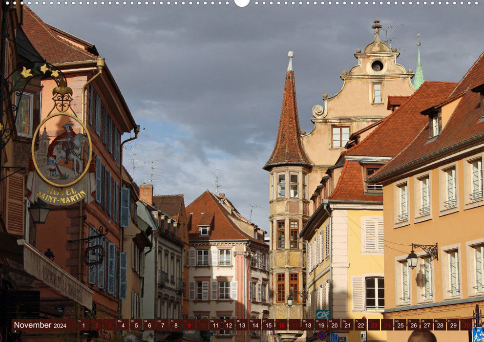 Alsace (Calendrier mural CALVENDO Premium 2024) 