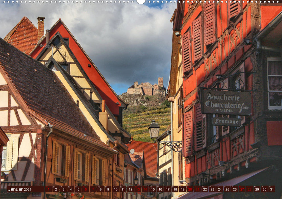 Alsace (CALVENDO Premium Wall Calendar 2024) 