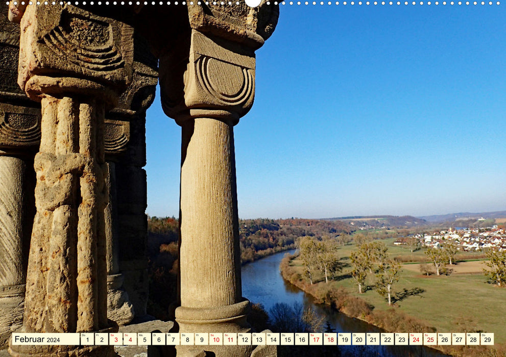 Unterwegs in Bad Wimpfen (CALVENDO Wandkalender 2024)