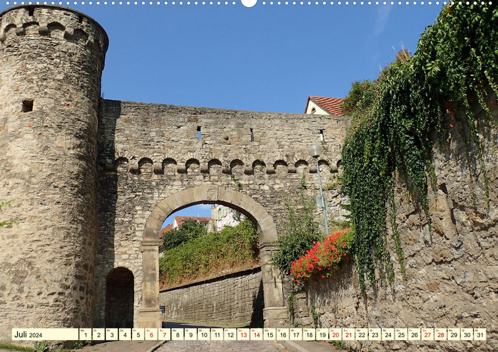 On the road in Bad Wimpfen (CALVENDO wall calendar 2024) 