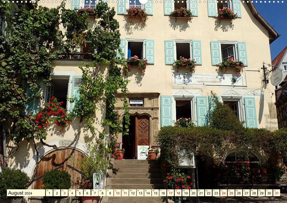 On the road in Bad Wimpfen (CALVENDO wall calendar 2024) 