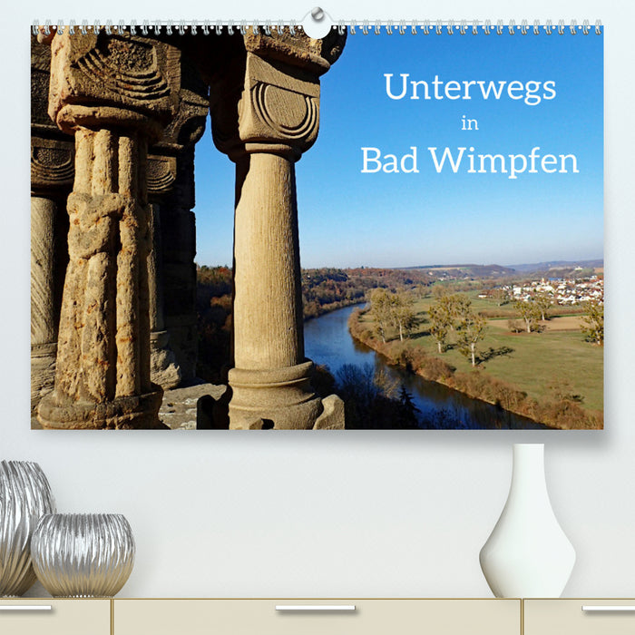 On the road in Bad Wimpfen (CALVENDO Premium Wall Calendar 2024) 
