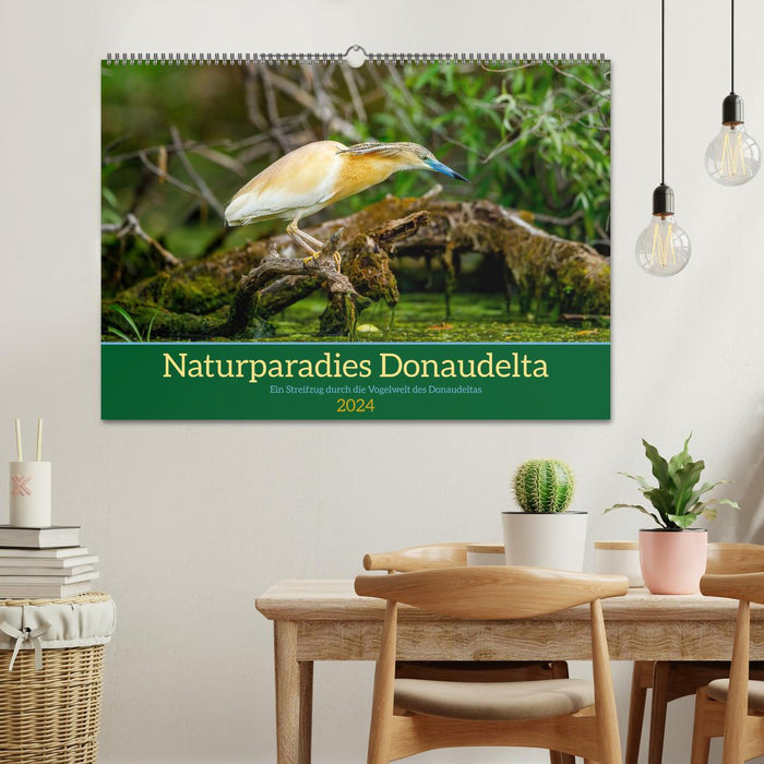 Naturparadies Donaudelta (CALVENDO Wandkalender 2024)