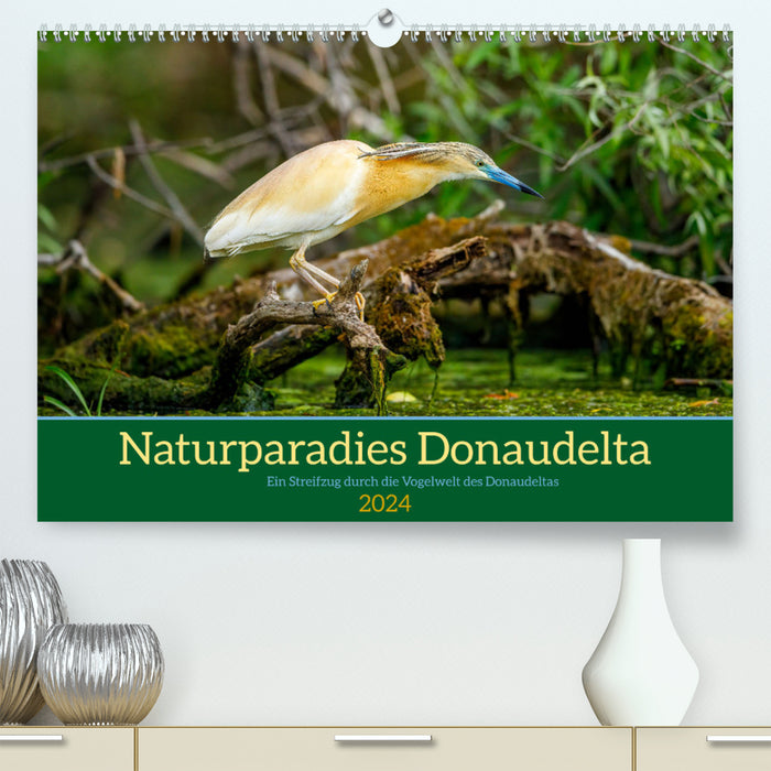 Natural Paradise Danube Delta (CALVENDO Premium Wall Calendar 2024) 