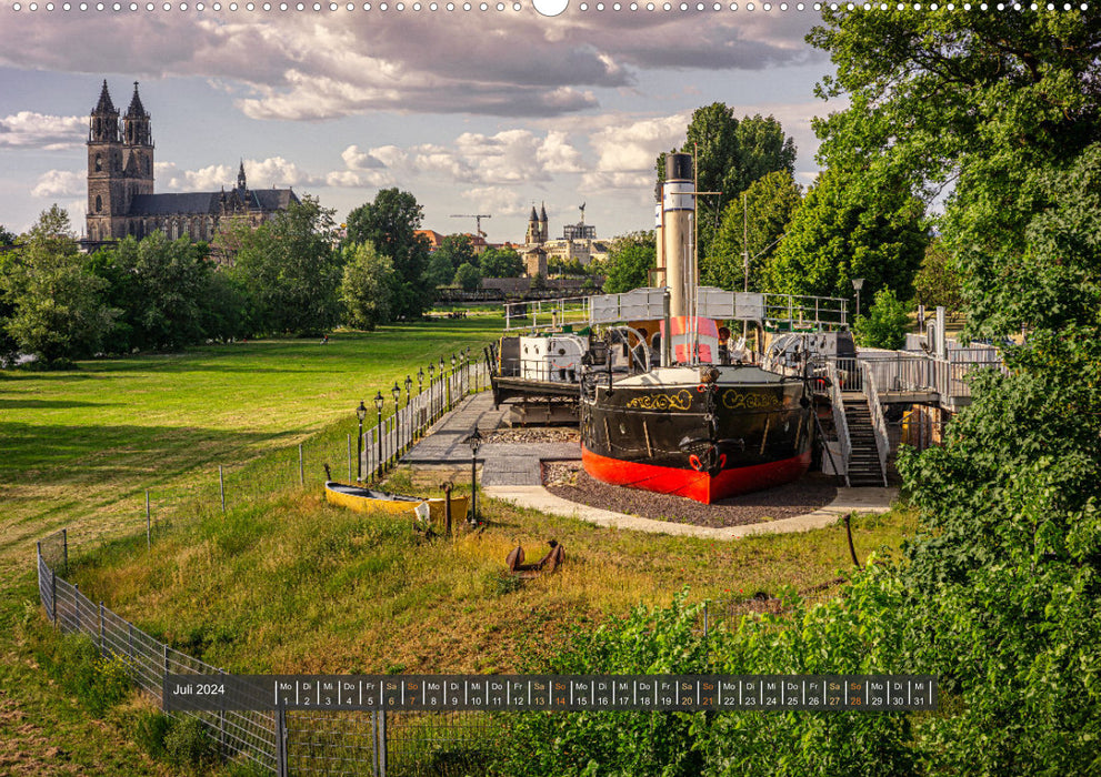 Discover Magdeburg (CALVENDO wall calendar 2024) 