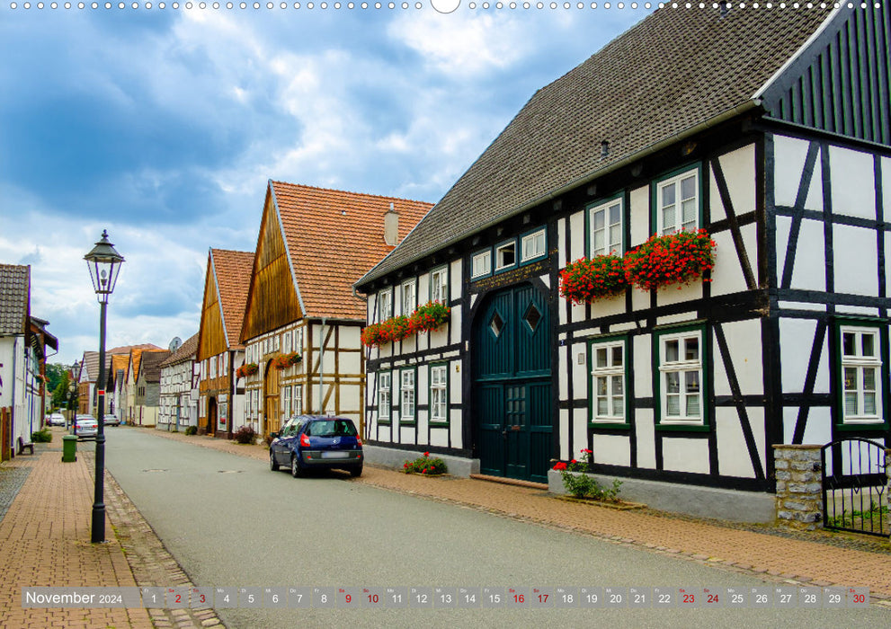 A look at the Hanseatic city of Brakel (CALVENDO wall calendar 2024) 