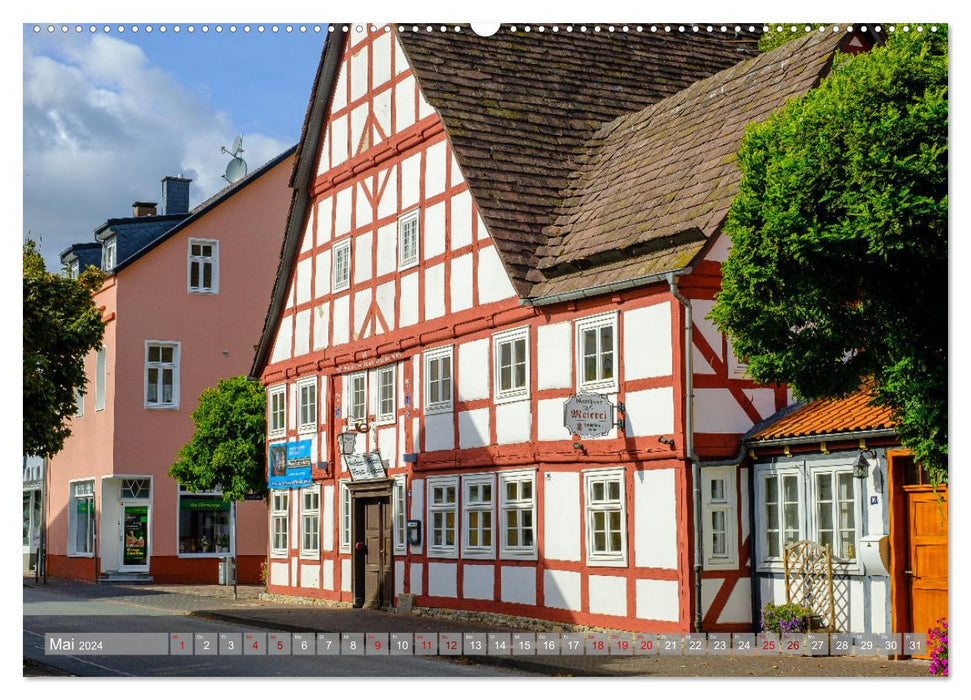 A look at the Hanseatic city of Brakel (CALVENDO wall calendar 2024) 