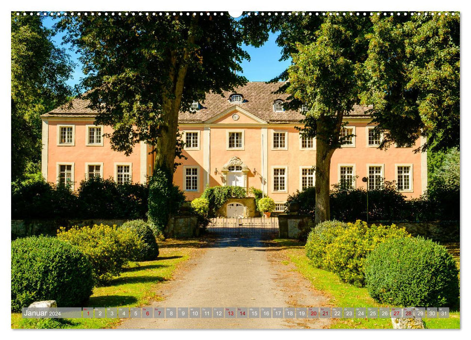 Un regard sur la ville hanséatique de Brakel (Calendrier mural CALVENDO Premium 2024) 