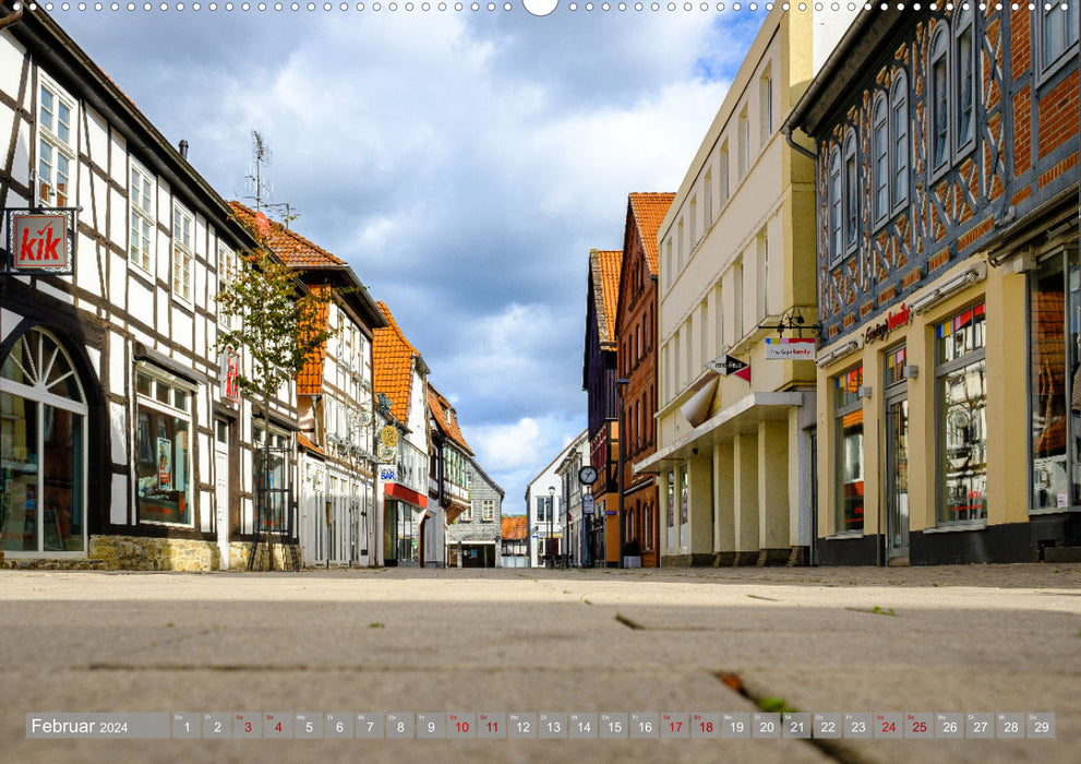 Ein Blick auf die Hansestadt Brakel (CALVENDO Premium Wandkalender 2024)