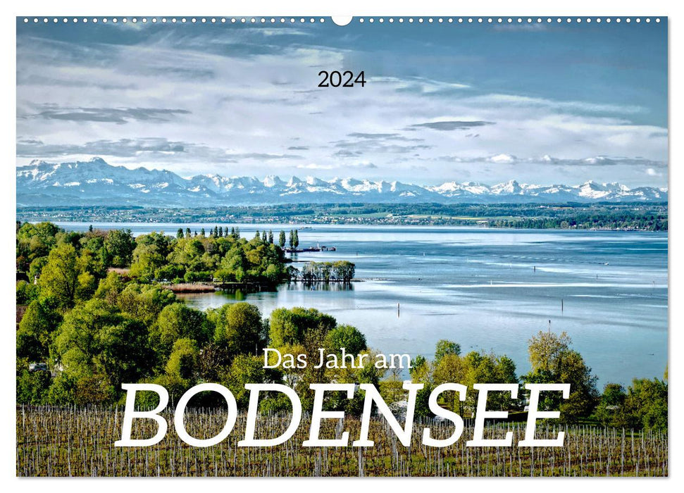 L'année au lac de Constance (calendrier mural CALVENDO 2024) 