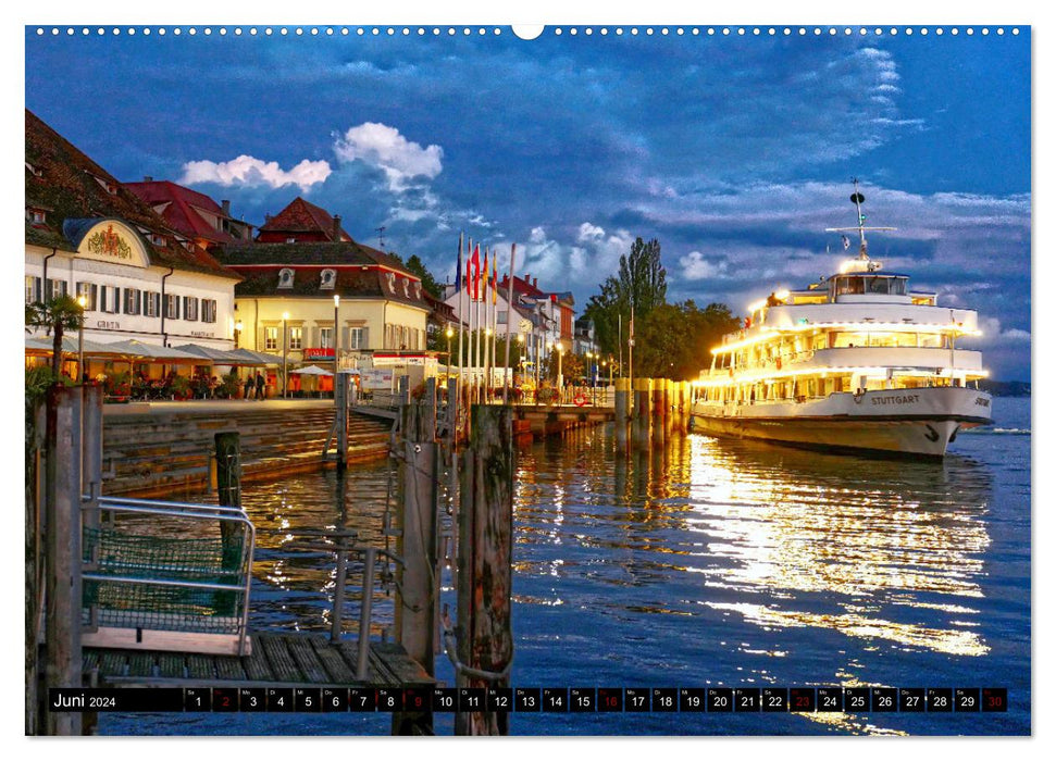 Das Jahr am Bodensee (CALVENDO Wandkalender 2024)