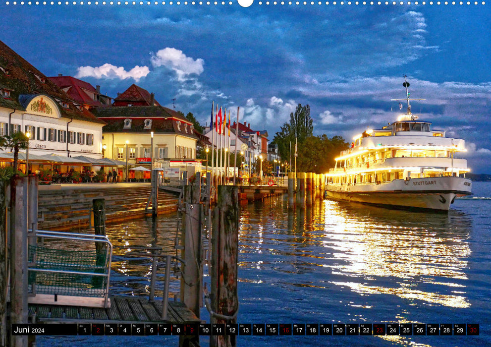 Das Jahr am Bodensee (CALVENDO Premium Wandkalender 2024)