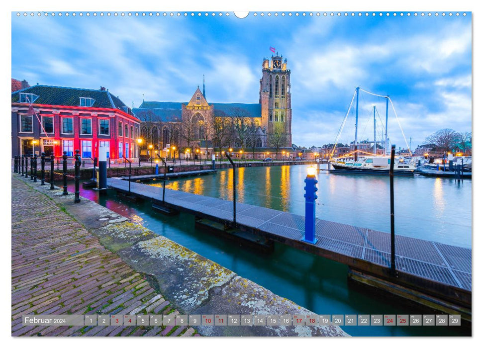 A look at Dordrecht (CALVENDO Premium Wall Calendar 2024) 