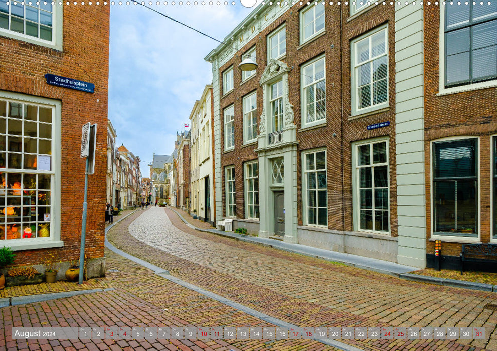Un regard sur Dordrecht (Calendrier mural CALVENDO Premium 2024) 
