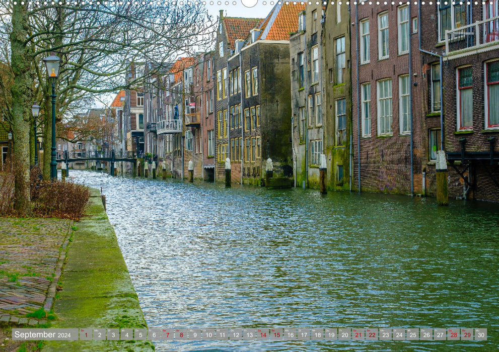 Ein Blick auf Dordrecht (CALVENDO Premium Wandkalender 2024)