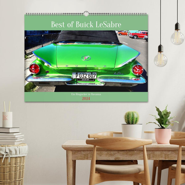 Best of Buick LeSabre - Ein Hingucker in Havanna (CALVENDO Wandkalender 2024)