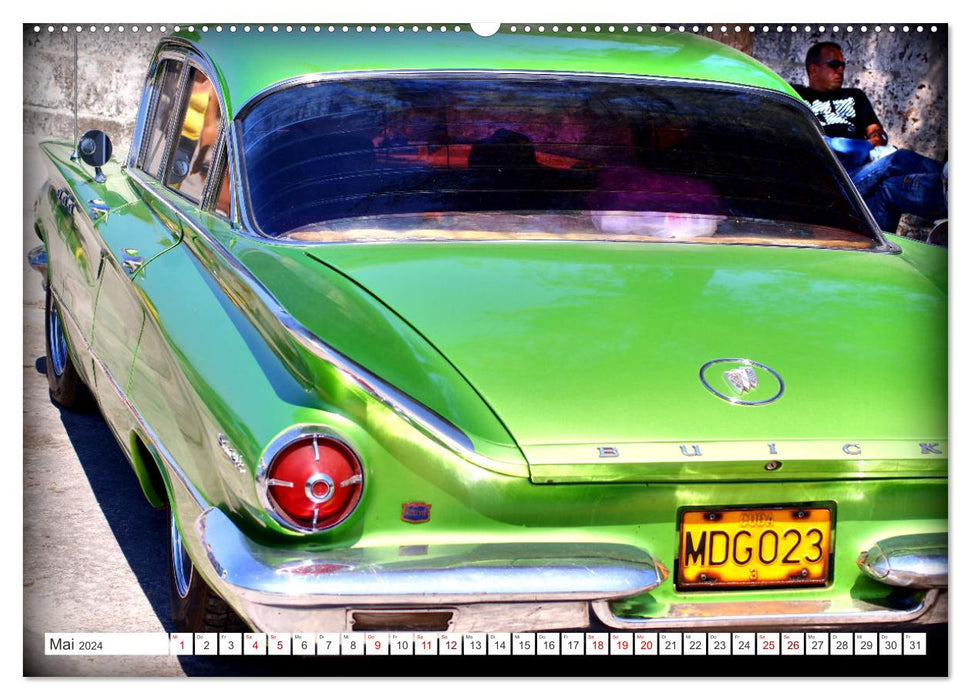 Best of Buick LeSabre - An eye-catcher in Havana (CALVENDO wall calendar 2024)