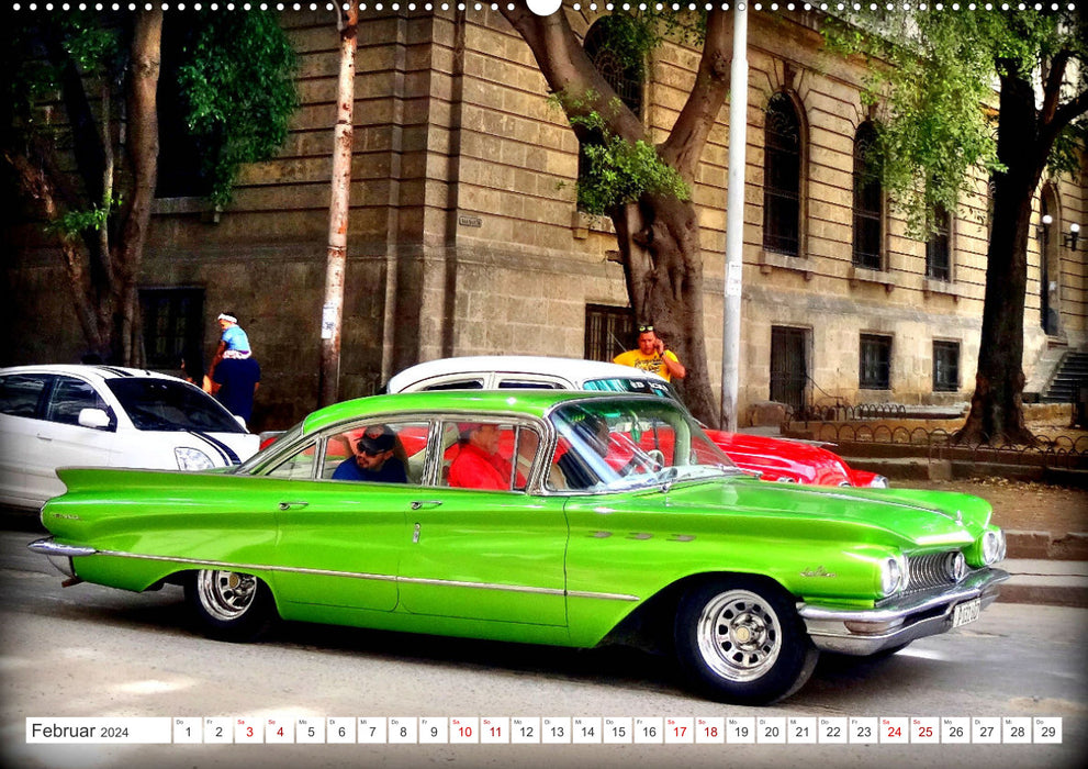 Best of Buick LeSabre - An eye-catcher in Havana (CALVENDO Premium Wall Calendar 2024)