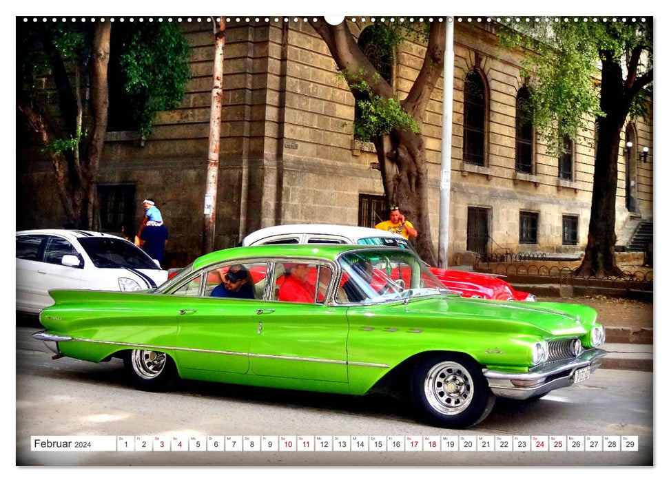 Best of Buick LeSabre - Ein Hingucker in Havanna (CALVENDO Premium Wandkalender 2024)