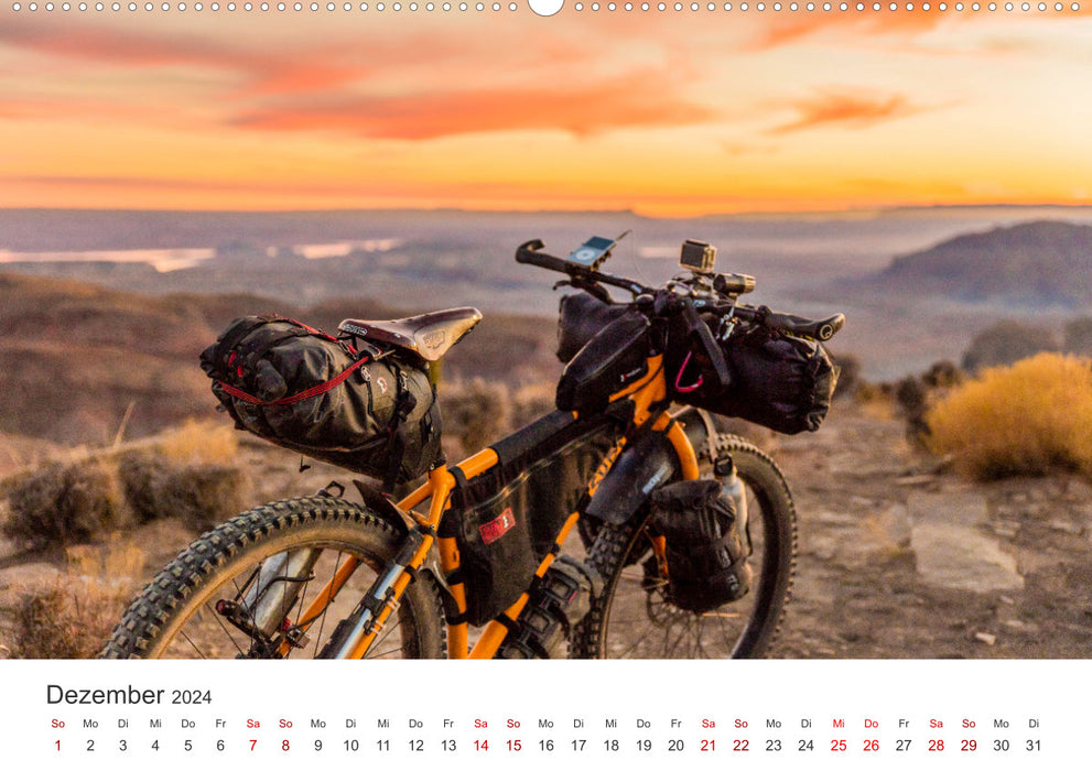 Cycling tours - Because cycling is the most beautiful thing. (CALVENDO wall calendar 2024) 