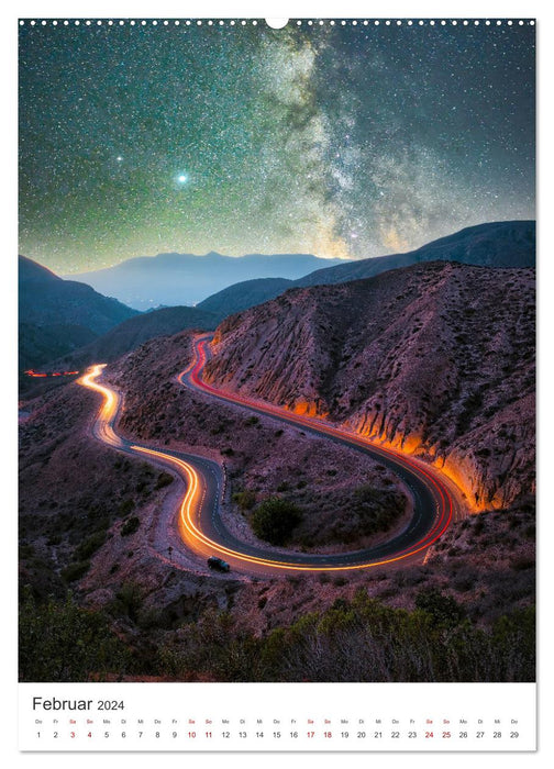 Kalifornien - Traumstrände, Weltstädte und unberührte Natur (CALVENDO Wandkalender 2024)