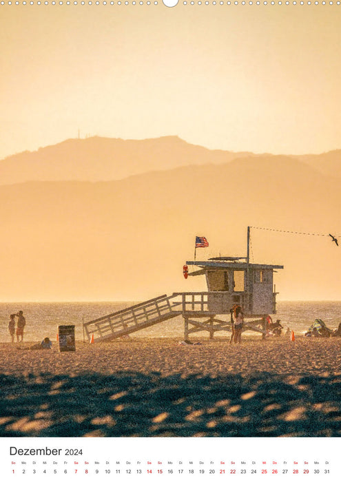 Californie - plages de rêve, villes cosmopolites et nature intacte (Calendrier mural CALVENDO Premium 2024) 