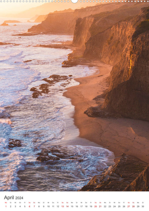California - dream beaches, cosmopolitan cities and untouched nature (CALVENDO Premium Wall Calendar 2024) 