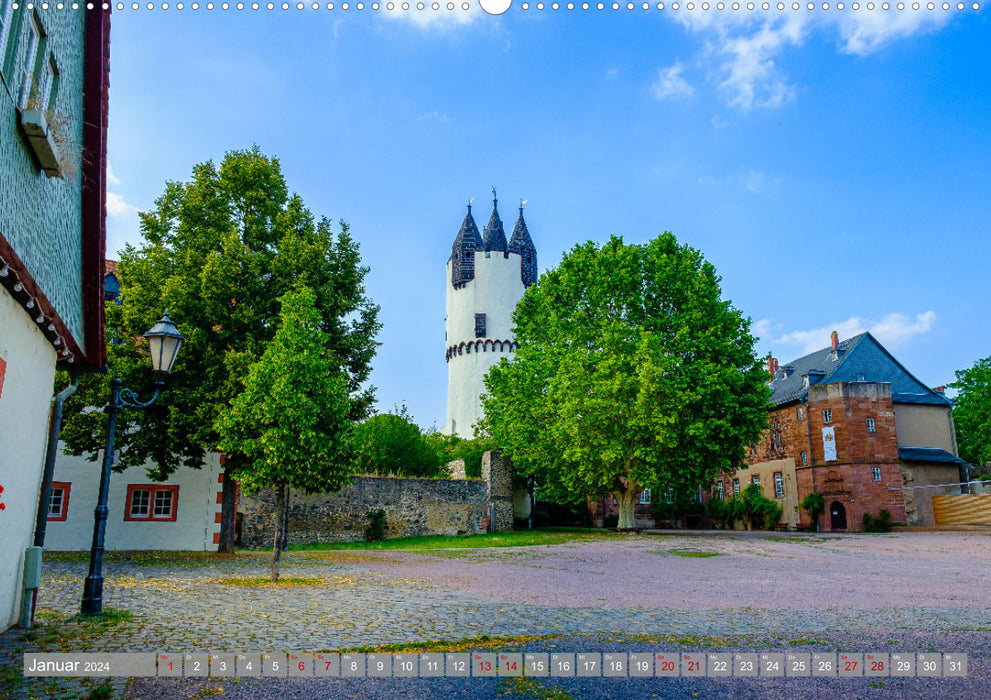 A look at Hanau-Steinheim (CALVENDO wall calendar 2024) 