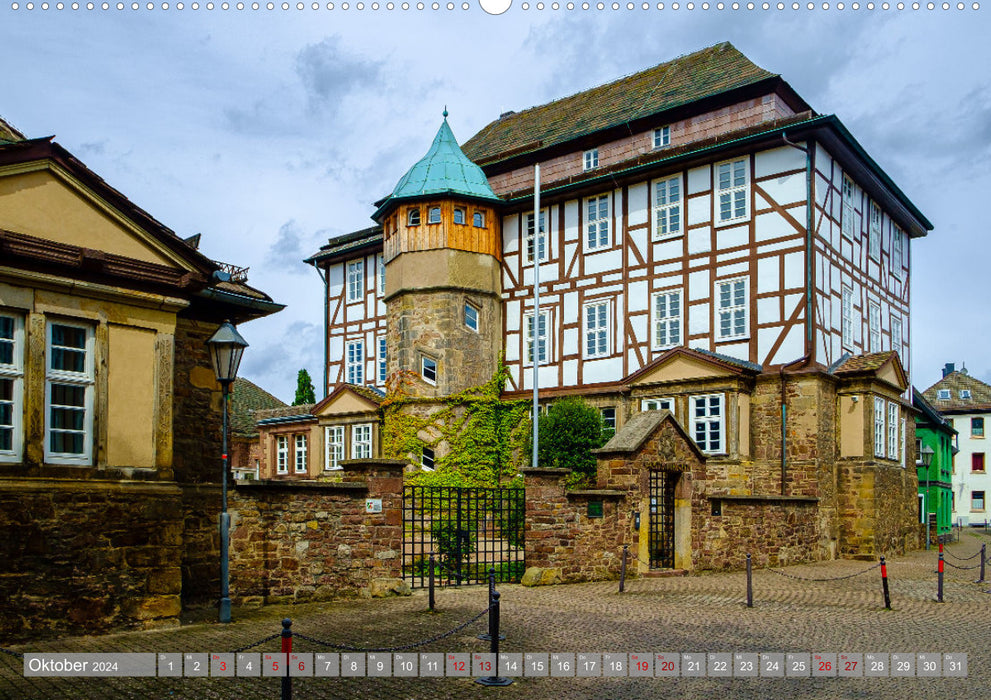 A look at the Hanseatic city of Höxter (CALVENDO wall calendar 2024) 