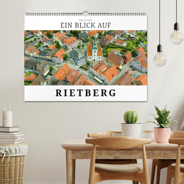Ein Blick auf Rietberg (CALVENDO Wandkalender 2024)