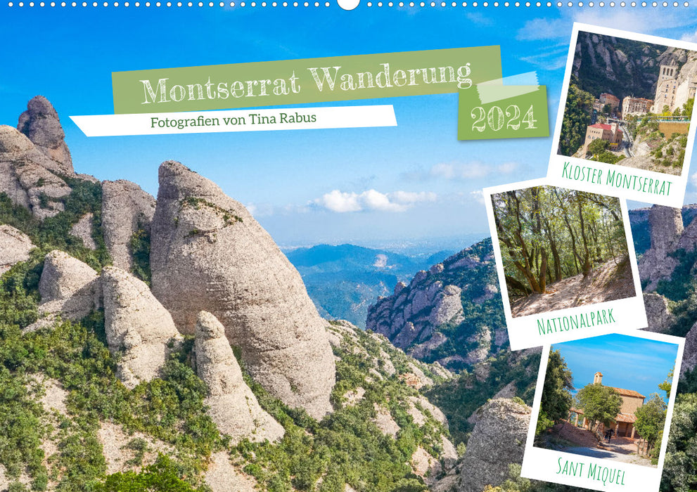 Montserrat Wanderung (CALVENDO Wandkalender 2024)