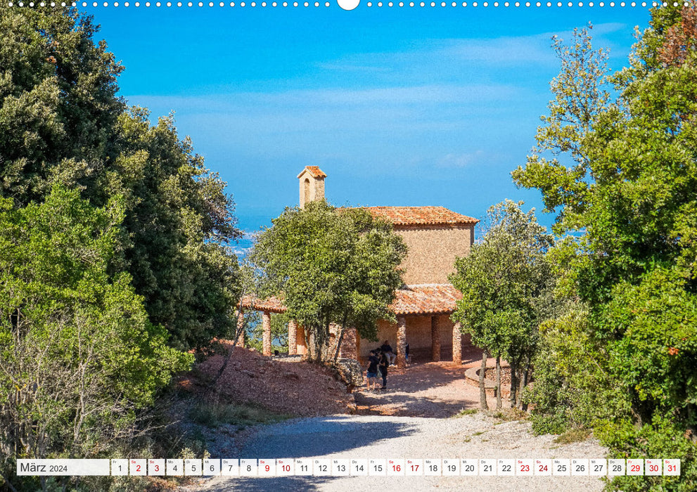 Montserrat hike (CALVENDO wall calendar 2024) 