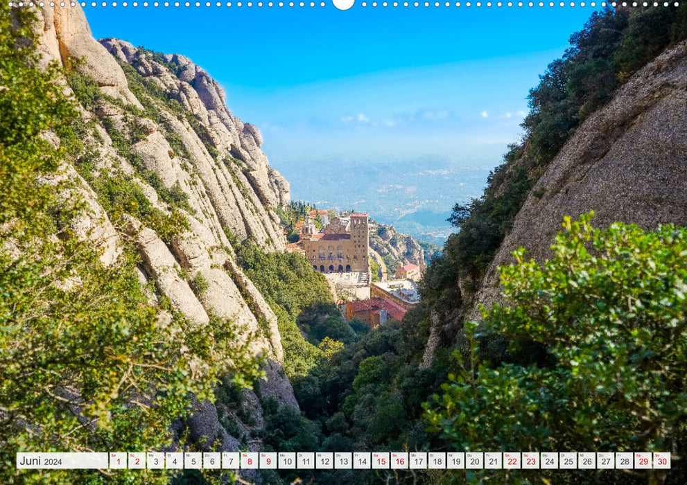 Montserrat Hike (CALVENDO Premium Wall Calendar 2024) 