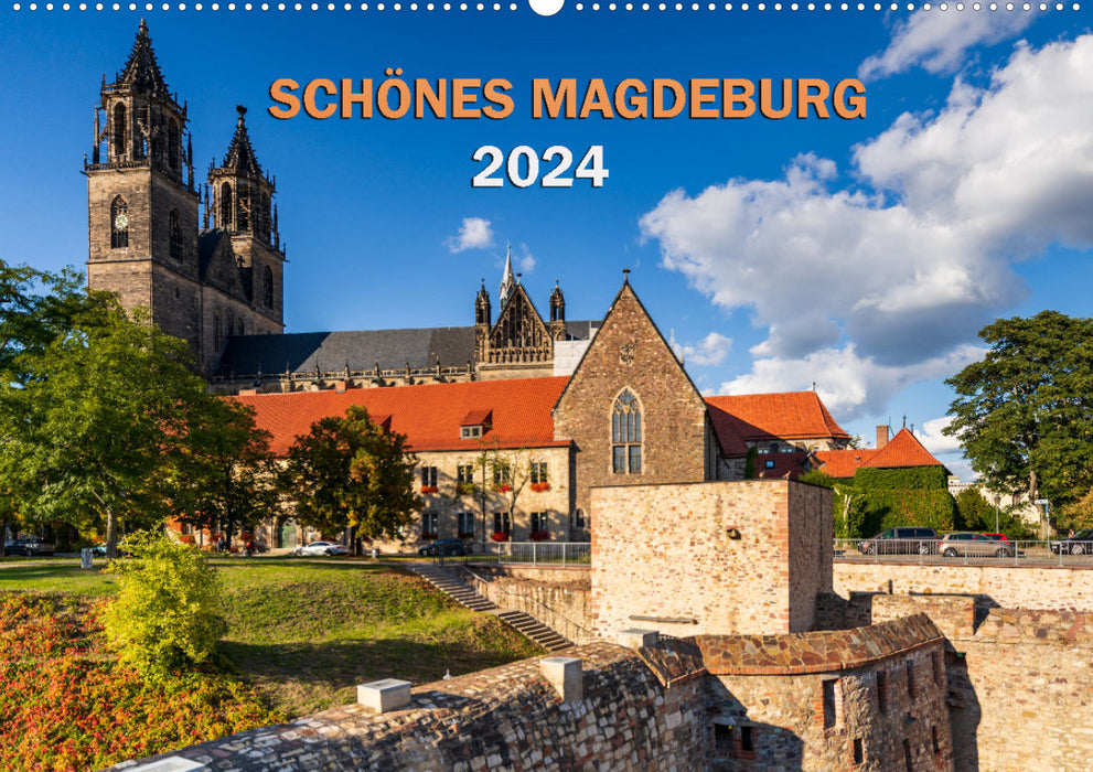 Schönes Magdeburg (CALVENDO Wandkalender 2024)