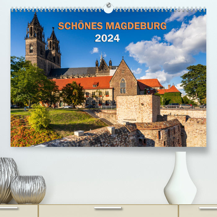 Beautiful Magdeburg (CALVENDO Premium Wall Calendar 2024) 