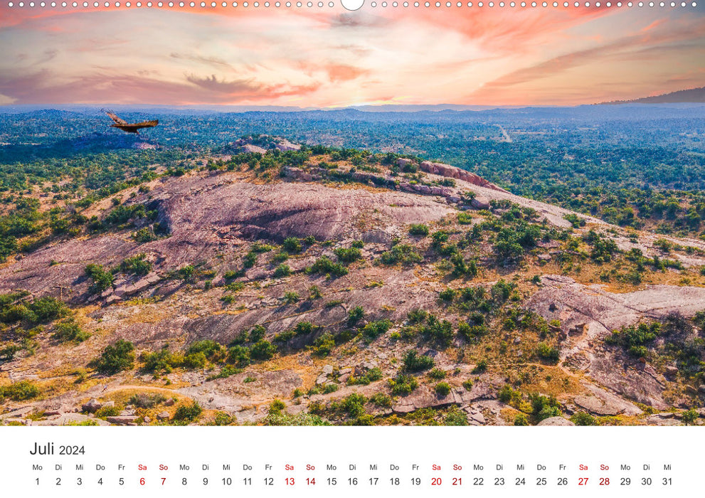Texas - Howdy from the Lone Star State! (CALVENDO wall calendar 2024) 