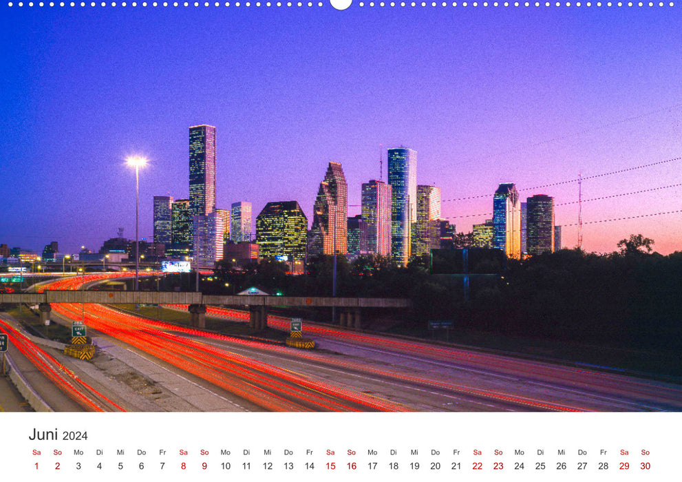 Texas - Howdy from the Lone Star State! (CALVENDO Premium Wall Calendar 2024) 