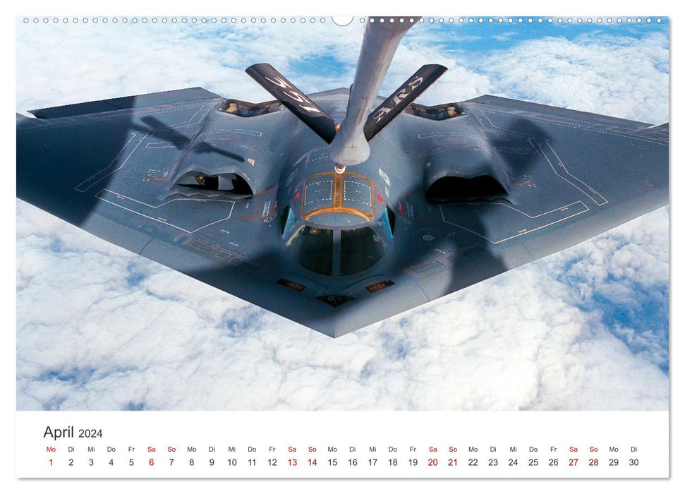 Kampfjets - Düsenjäger-Kalender (CALVENDO Wandkalender 2024)