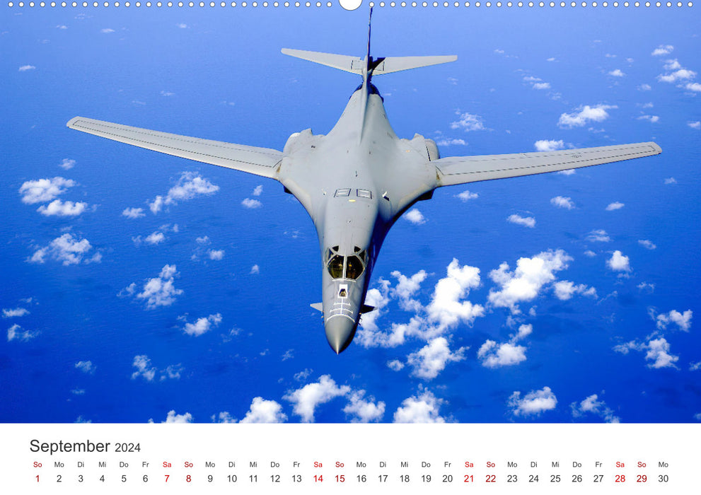 Fighter jets - jet fighter calendar (CALVENDO wall calendar 2024) 