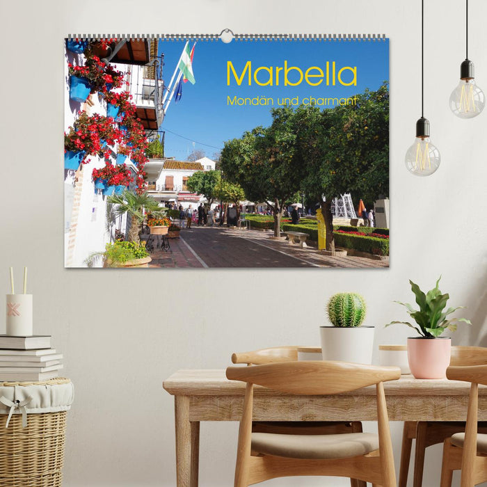 Marbella - Mondän und charmant (CALVENDO Wandkalender 2024)