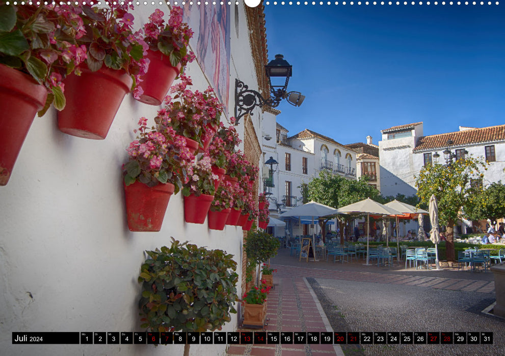 Marbella - sophisticated and charming (CALVENDO wall calendar 2024) 