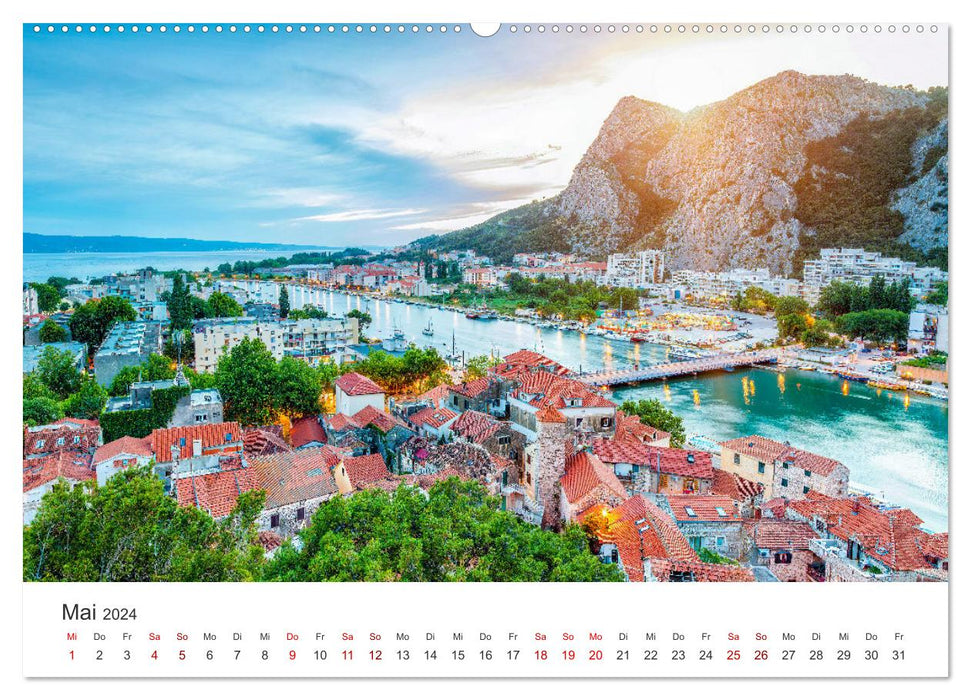 Genussmomente Kroatien (CALVENDO Wandkalender 2024)