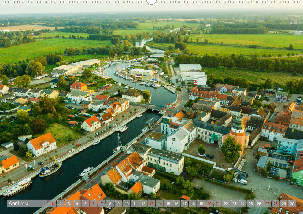 Ein Blick auf Ueckermünde (CALVENDO Wandkalender 2024)