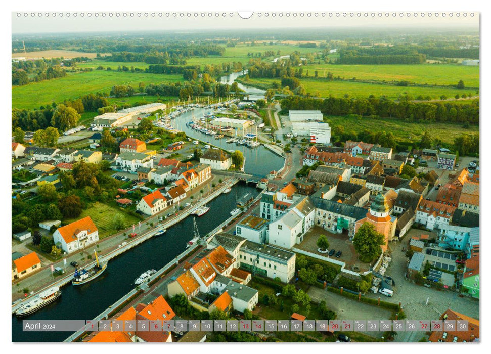 Ein Blick auf Ueckermünde (CALVENDO Wandkalender 2024)