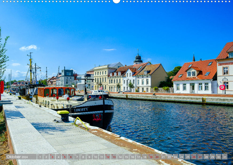 Ein Blick auf Ueckermünde (CALVENDO Premium Wandkalender 2024)