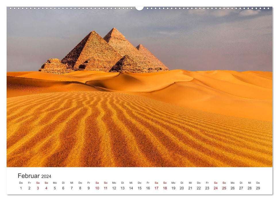 Ägypten - Eine Reise ins Land der Pyramiden. (CALVENDO Premium Wandkalender 2024)