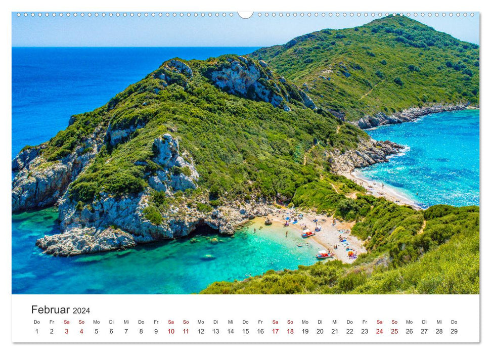 Greece - The unique country of antiquity. (CALVENDO wall calendar 2024) 